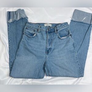 Abercrombie & Fitch Light Blue High Rise Jeans